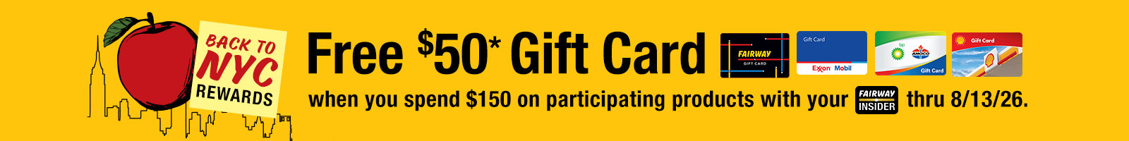 Free gift card with qualifying purchase, learn more